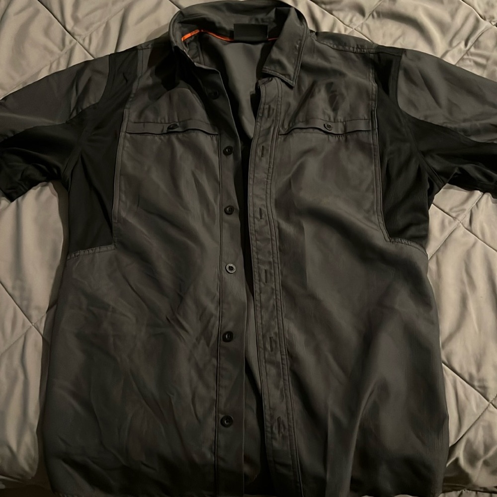 Harley Davidson lightweight button up short sleeve shirt.
